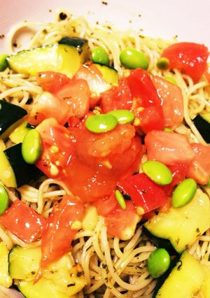 冷製 夏野菜パスタ-レシピのメイン写真