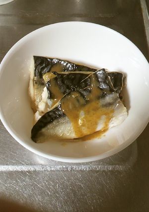 骨取りさばの酒蒸し和風ドレッシング和え-レシピのメイン写真