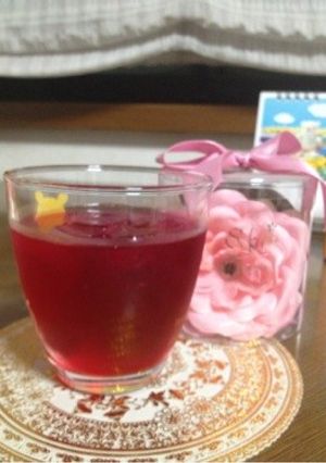 夏バテ防止！ちづこさんの赤じそジュース-レシピのメイン写真