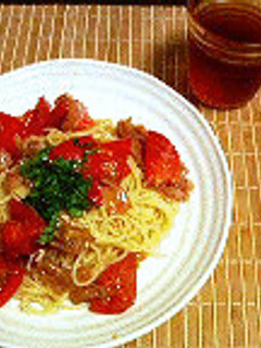 たまにはいーじゃんw冷製パスタ-レシピのメイン写真