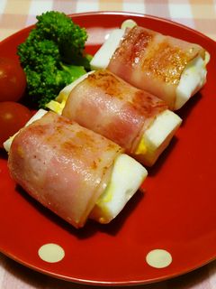タルタルはんぺんのベーコン巻♪-レシピのメイン写真