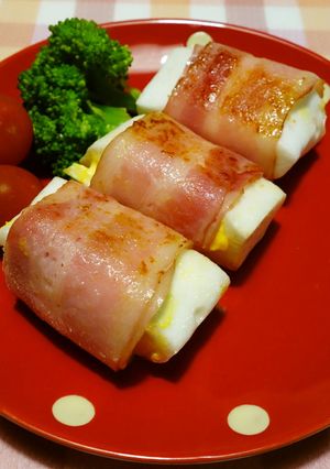 タルタルはんぺんのベーコン巻♪-レシピのメイン写真