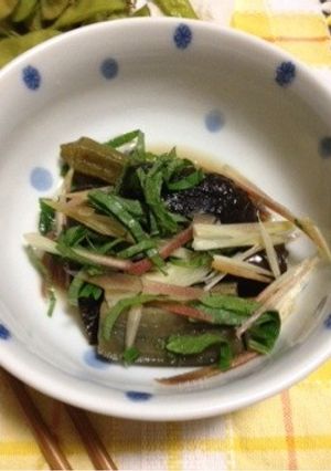 ナスを麺つゆでチン-レシピのメイン写真