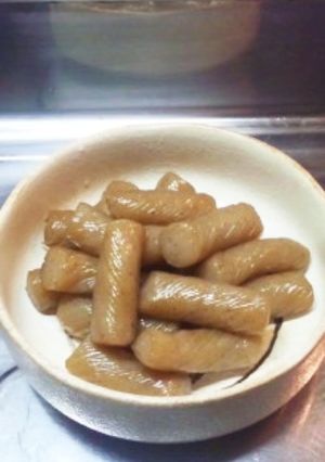 甘辛こんにゃく-レシピのメイン写真