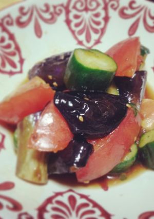 ナツばて知らず！ｶﾘｶﾘにんにく夏野菜☆-レシピのメイン写真