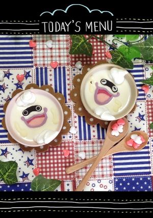 簡単☆パンナコッタdeウィスパー-レシピのメイン写真