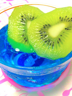 青いソーダゼリー かき氷風味-レシピのメイン写真