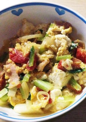 トマトの炒め物-レシピのメイン写真