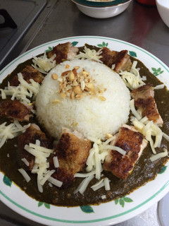 簡単♪ヘルシーなほうれん草カレー-レシピのメイン写真