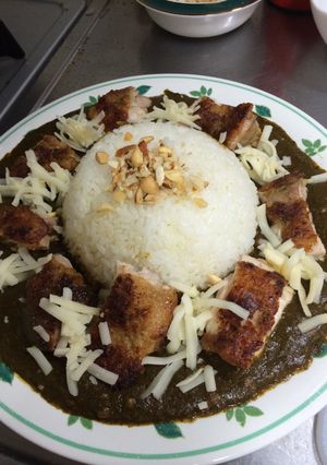 簡単♪ヘルシーなほうれん草カレー-レシピのメイン写真