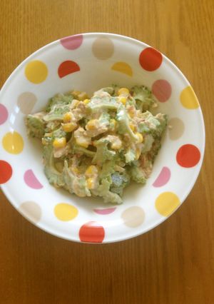 簡単こくうま♪やみつきのゴーヤーサラダ-レシピのメイン写真