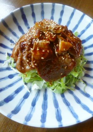 豚肉のコチュジャン焼き♪-レシピのメイン写真
