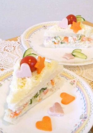 デコレーション♪ポテサラパン☆-レシピのメイン写真