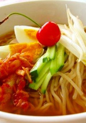 夏のランチに！辛っもやし冷麺-レシピのメイン写真