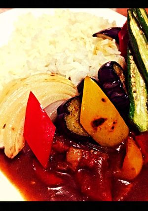 意識高い系?! 夏バテ解消 夏野菜カレー-レシピのメイン写真