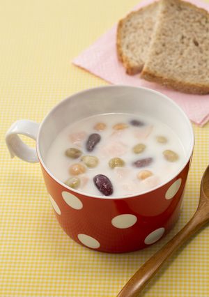 お豆たっぷりマグカップシチュー-レシピのメイン写真