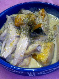 かぼちゃときのこのクリーム煮-レシピのメイン写真