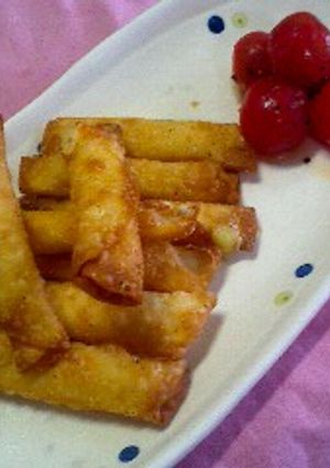 ぱりぱり　簡単チーズスティック-レシピのメイン写真