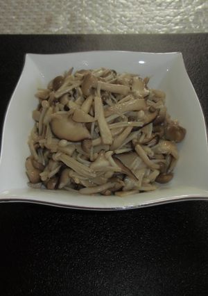 昆布茶でキノコマリネ風-レシピのメイン写真