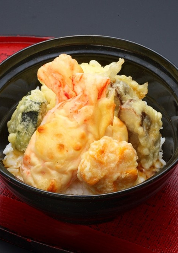 業務用介護食　大エビちゃんの天丼-レシピのメイン写真