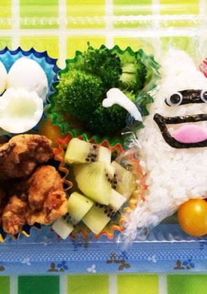小2息子のお弁当(妖怪ウォッチ)-レシピのメイン写真