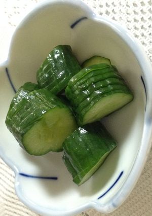◎　胡瓜の漬物（中華風）-レシピのメイン写真