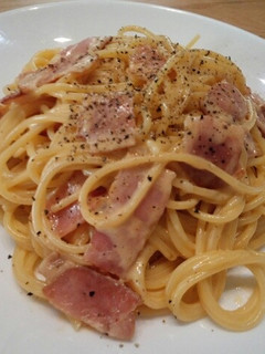 超簡単☆シンプルで美味しいカルボナーラ-レシピのメイン写真