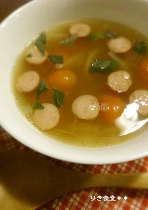 トマトスープ-レシピのメイン写真