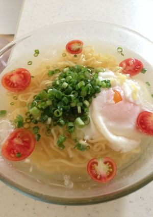 インスタント麺で☆冷やし塩ラーメン-レシピのメイン写真