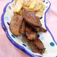 レバーのはちみつ味噌炒め
