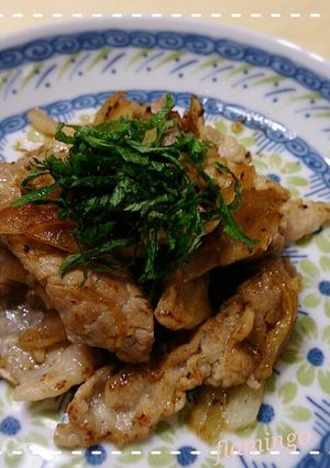 さっぱり味の塩麹のしょうが焼き-レシピのメイン写真