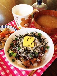 しらす納豆バターご飯!-レシピのメイン写真