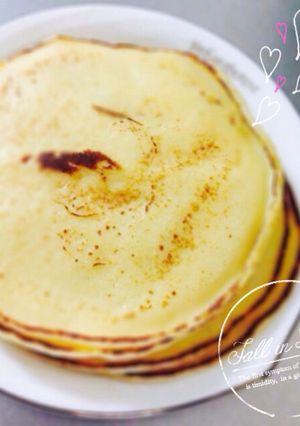 モチモチ！パンケーキ-レシピのメイン写真