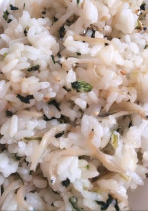 混ぜるだけカンタン！しらす菜飯-レシピのメイン写真