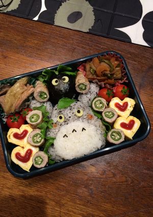 簡単☆キャラ弁 トトロ-レシピのメイン写真