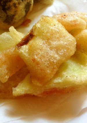 これ珍味❤️スイカの皮の漬物de天ぷら-レシピのメイン写真