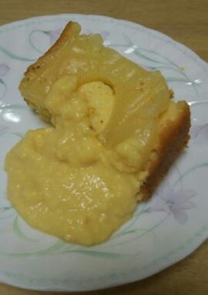ひんやりパイナップルケーキ-レシピのメイン写真