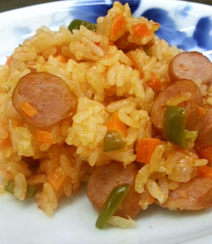 Kisuke塩25で作るケチャップライス by 糀屋本店 【クックパッド