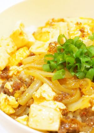 アジアン風味で麻婆豆腐丼☆-レシピのメイン写真
