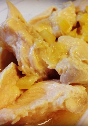 ☻塩レモンを使ったカンタン鶏ハム-レシピのメイン写真