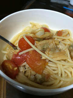 トマトとあさりのパスタ-レシピのメイン写真
