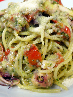 ヤリイカ★トマトの濃厚ジェノベーゼパスタ-レシピのメイン写真