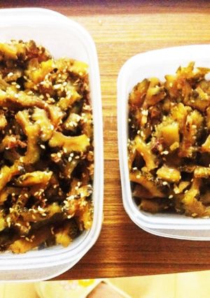 ゴーヤの佃煮-レシピのメイン写真