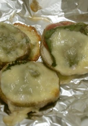 しいたけの梅チーズ焼き-レシピのメイン写真