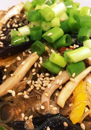 ヘルシーきのこ野菜たっぷり春雨サラダ♡-レシピのメイン写真