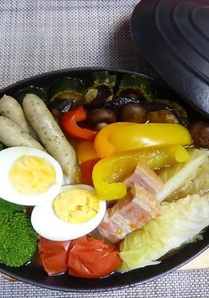 ストウブで夏野菜ポトフ-レシピのメイン写真