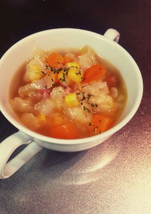 楽旨◎食べる野菜スープ【圧力鍋】-レシピのメイン写真
