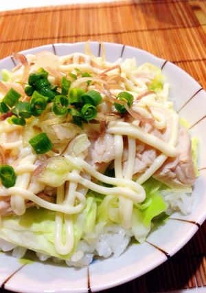 準備たったの5分♪鶏マヨ丼-レシピのメイン写真