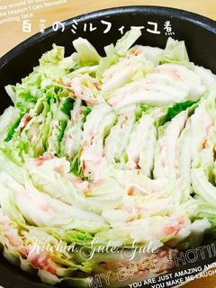 シンプルな♪白菜と豚肉のミルフィーユ煮-レシピのメイン写真