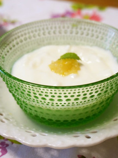 塩レモンで☆蜂蜜ヨーグルト-レシピのメイン写真